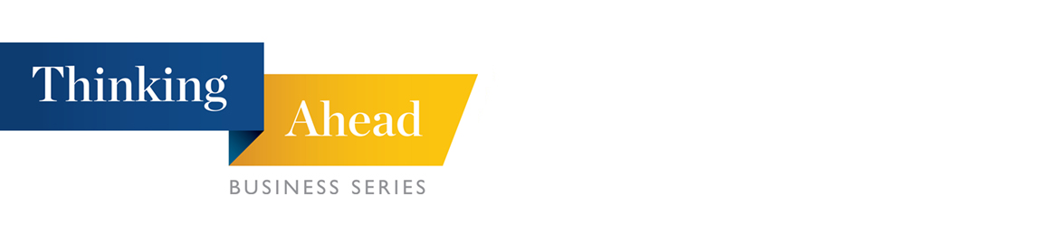 thinking ahead business series logo
